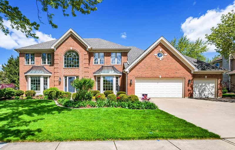 Beautiful exterior of a home